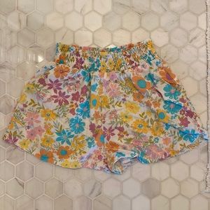 Wild Fable™ Women's Flirty Shorts - White Floral